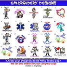 Scrubs Embroidery Designs